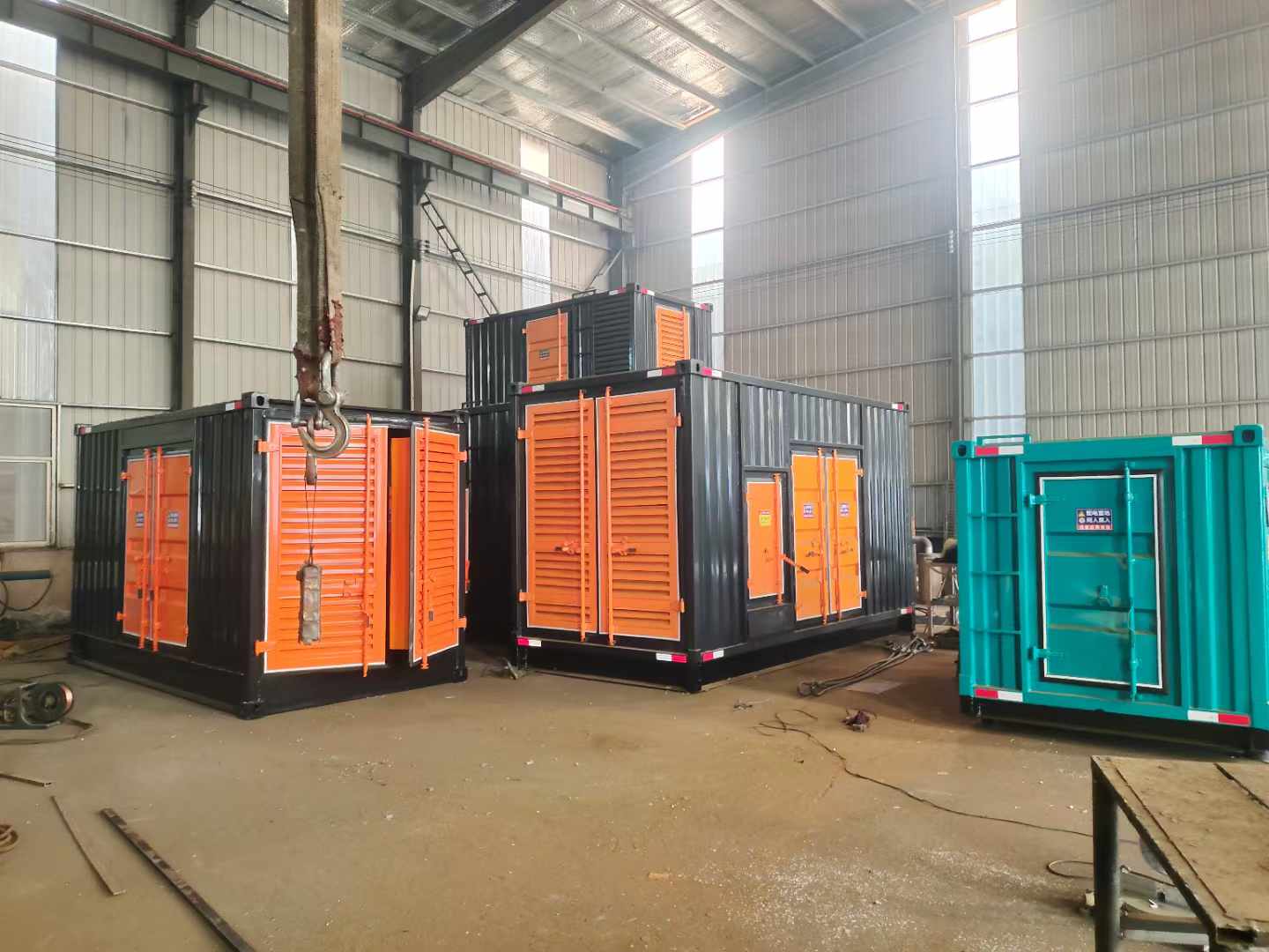 绥宁500kw柴油发电机组可以带动多少功率设备？